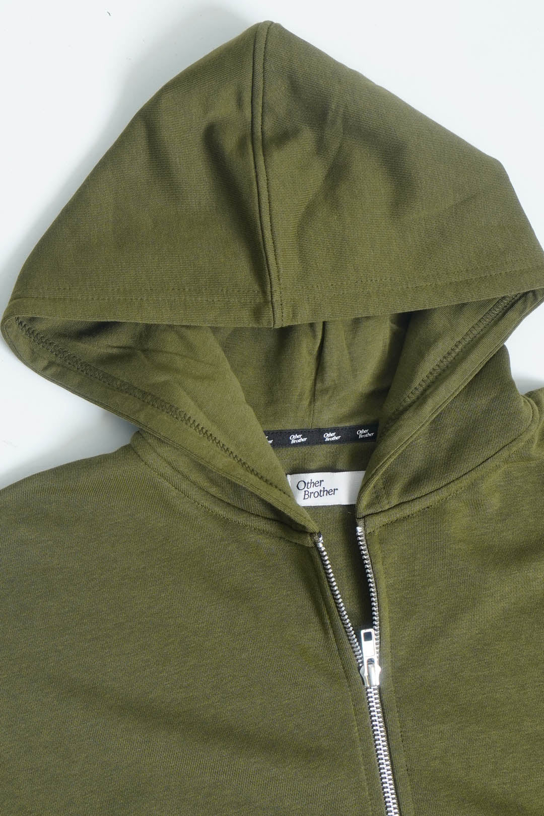 Image of Logo Badge Terry Zipper