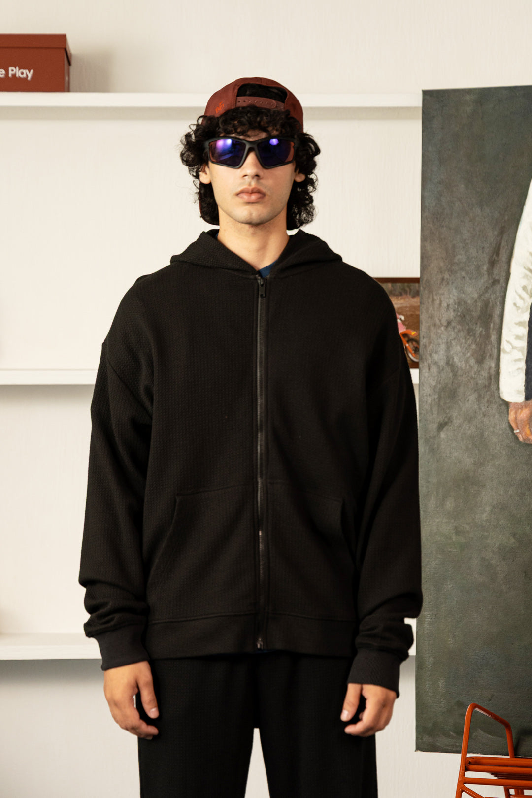 Popcorn Hooded Jacket