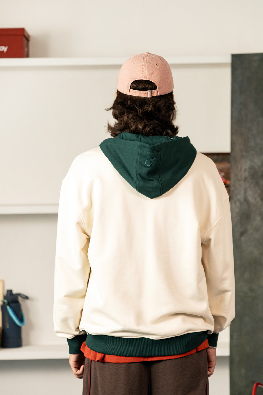 Academy Contrast Terry Zipper