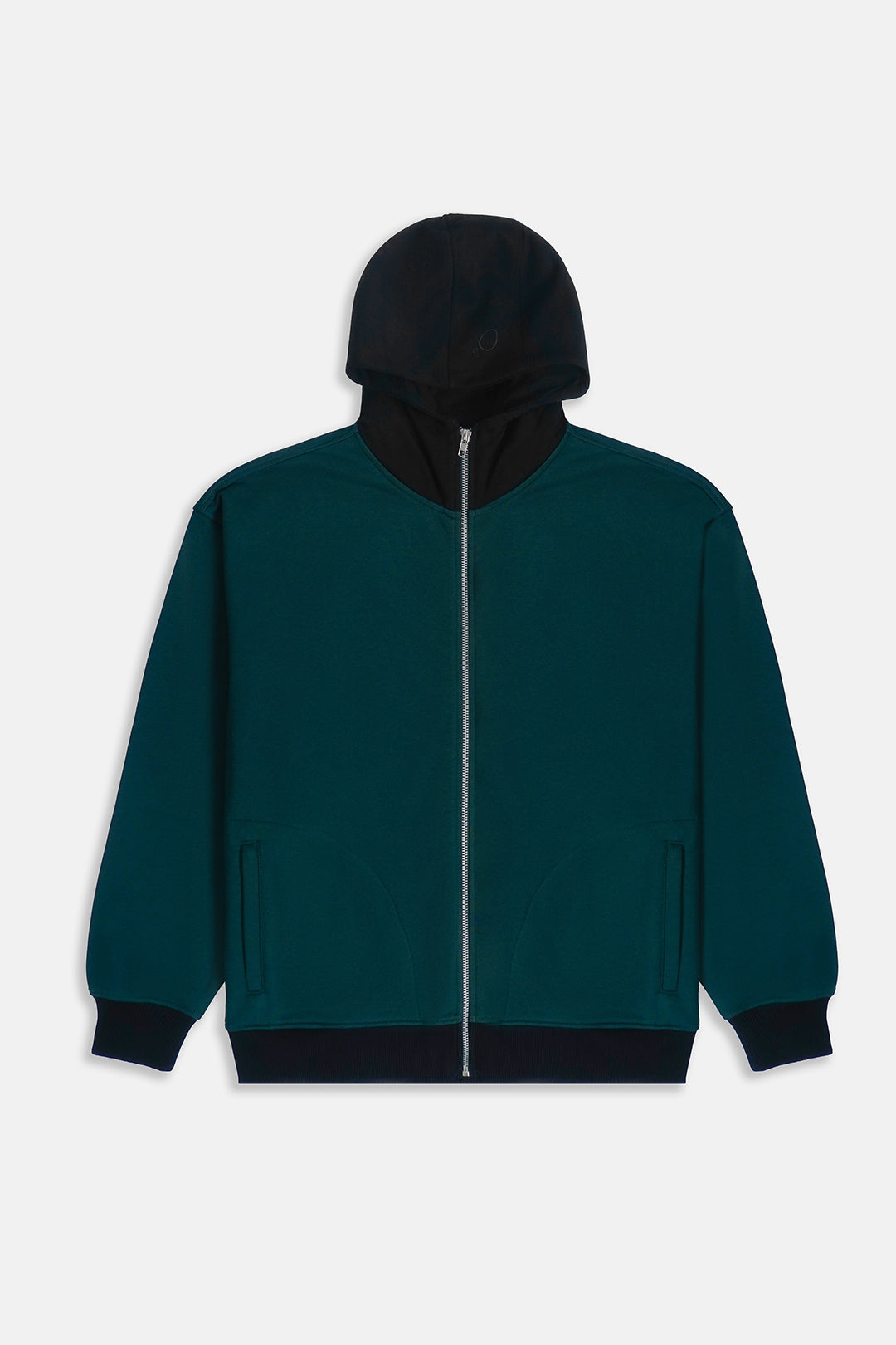 Academy Contrast Terry Zipper