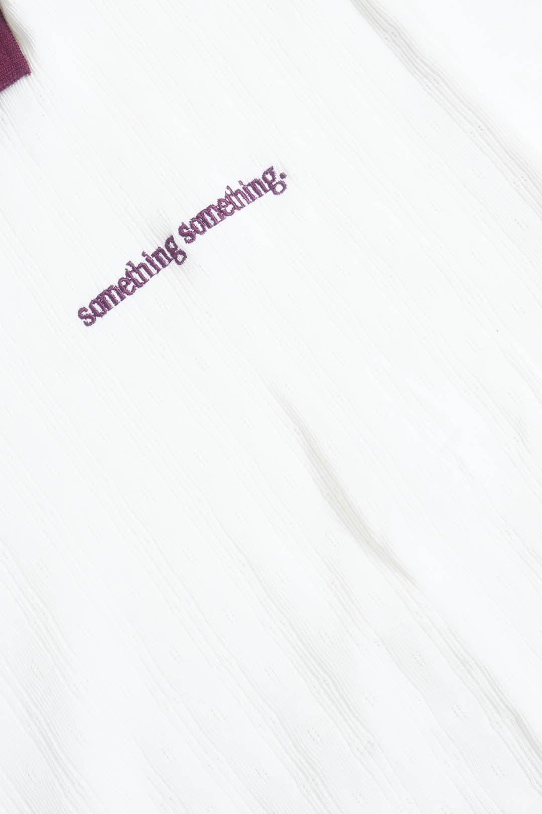 Image of Something Something Textured Polo