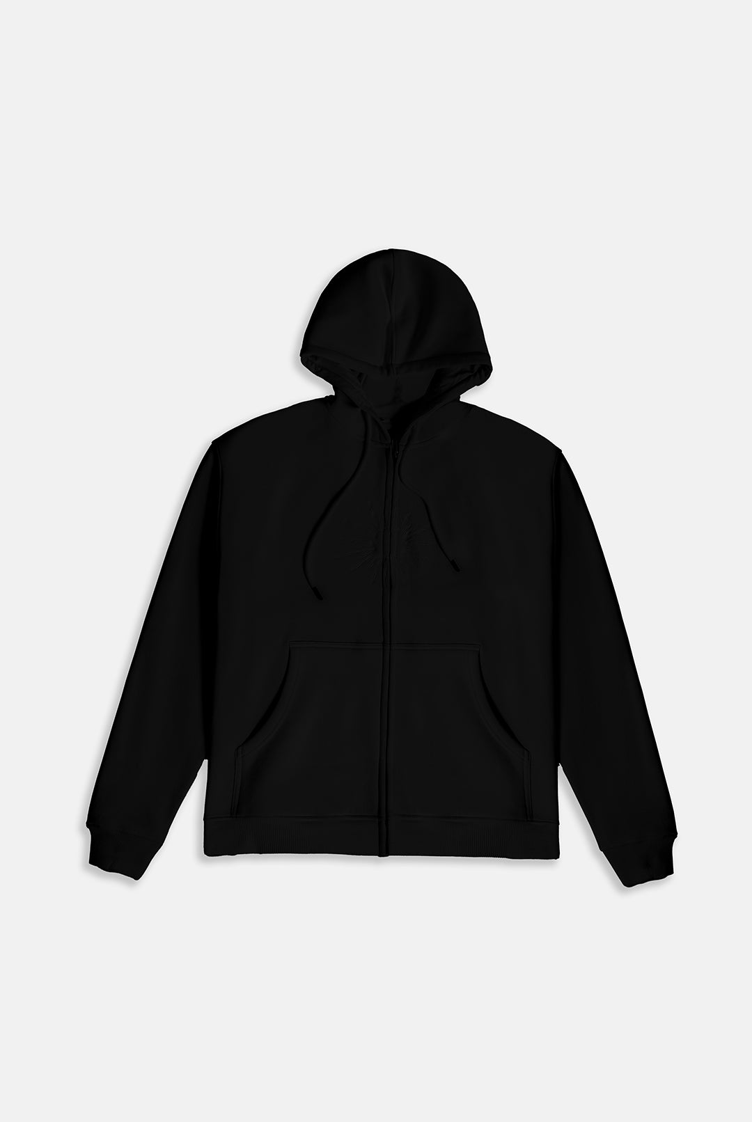 Image of Wild Glacier Embroidered Fleece Hoodie