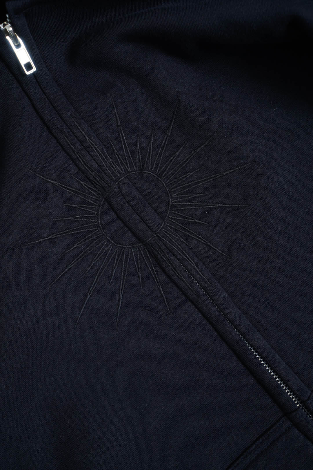 Wild Glacier Embroidered Fleece Hoodie