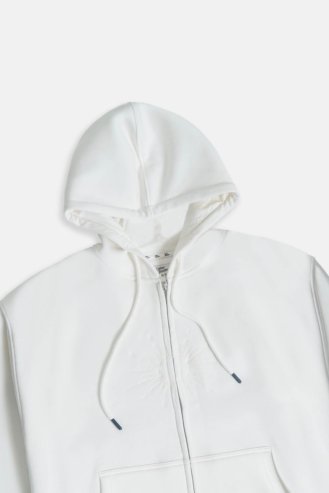 Image of Wild Glacier Embroidered Fleece Hoodie