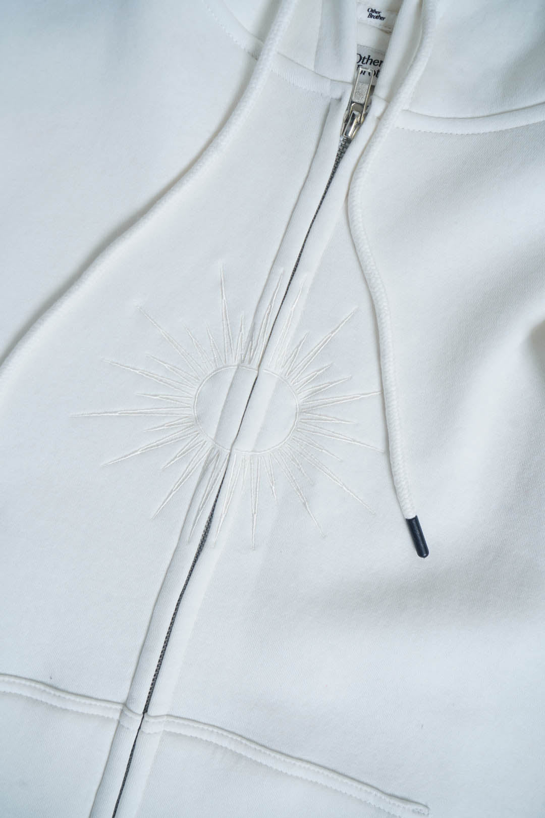 Image of Wild Glacier Embroidered Fleece Hoodie