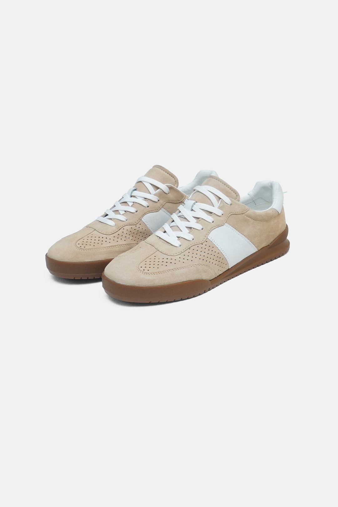Image of Frat Suede Leather Trainers