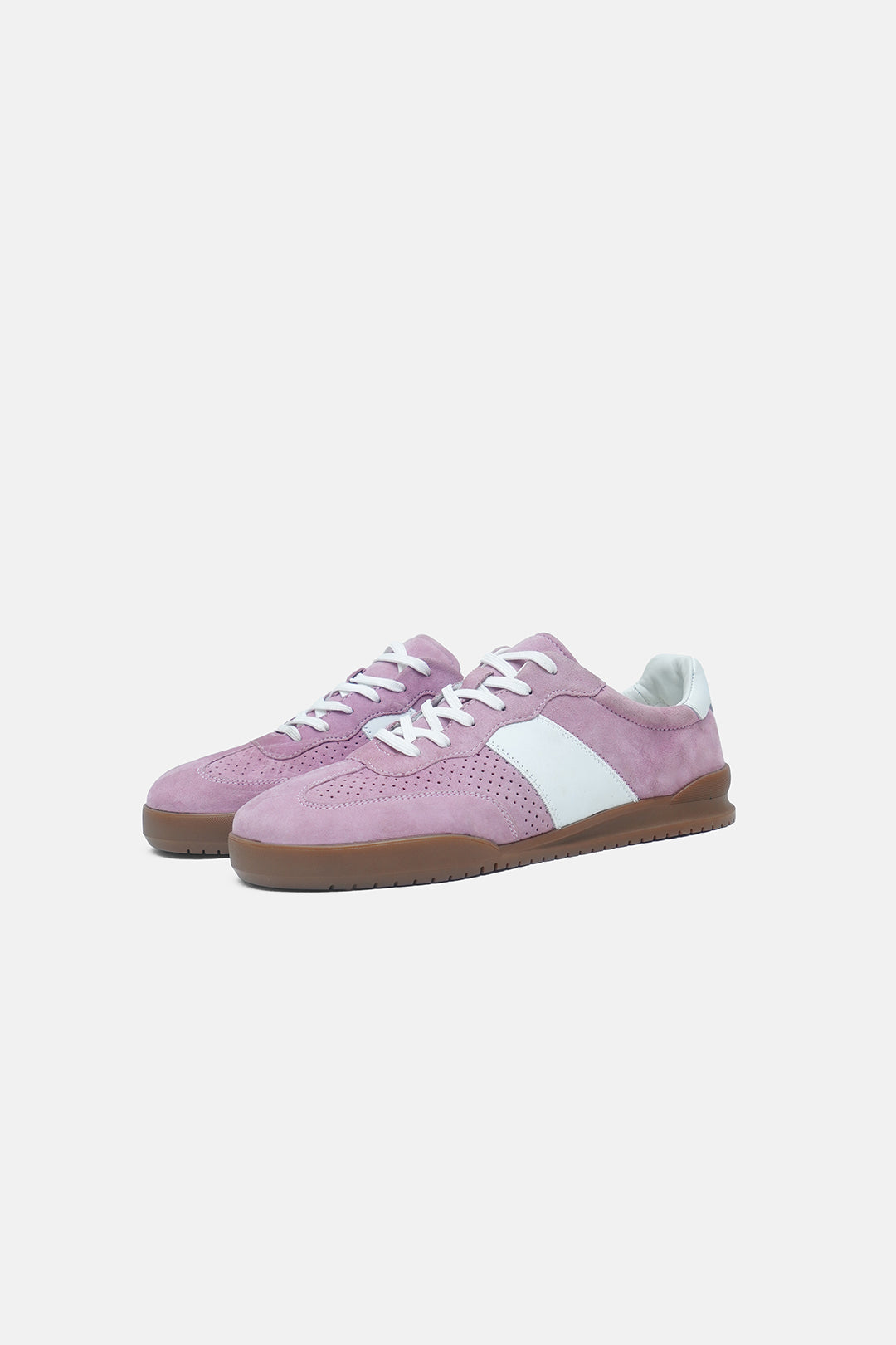 Image of Frat Suede Leather Trainers