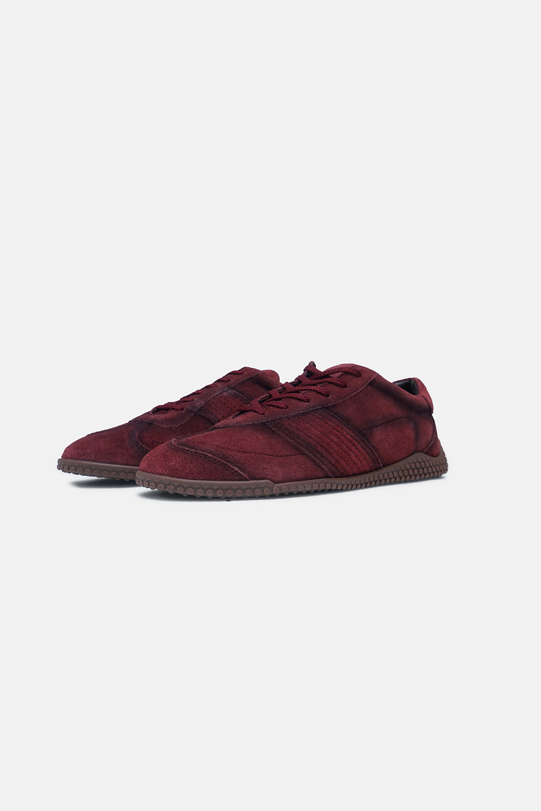 Image of Side-Eye Leather Trainers