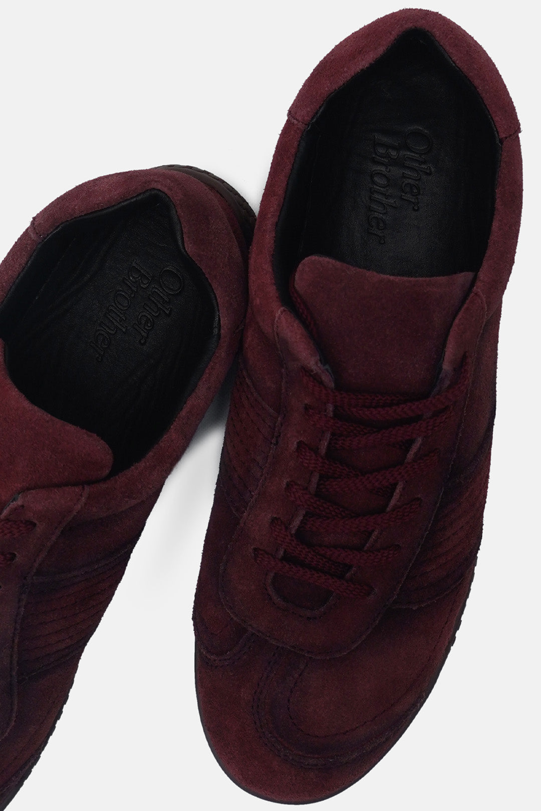 Side-Eye Leather Trainers