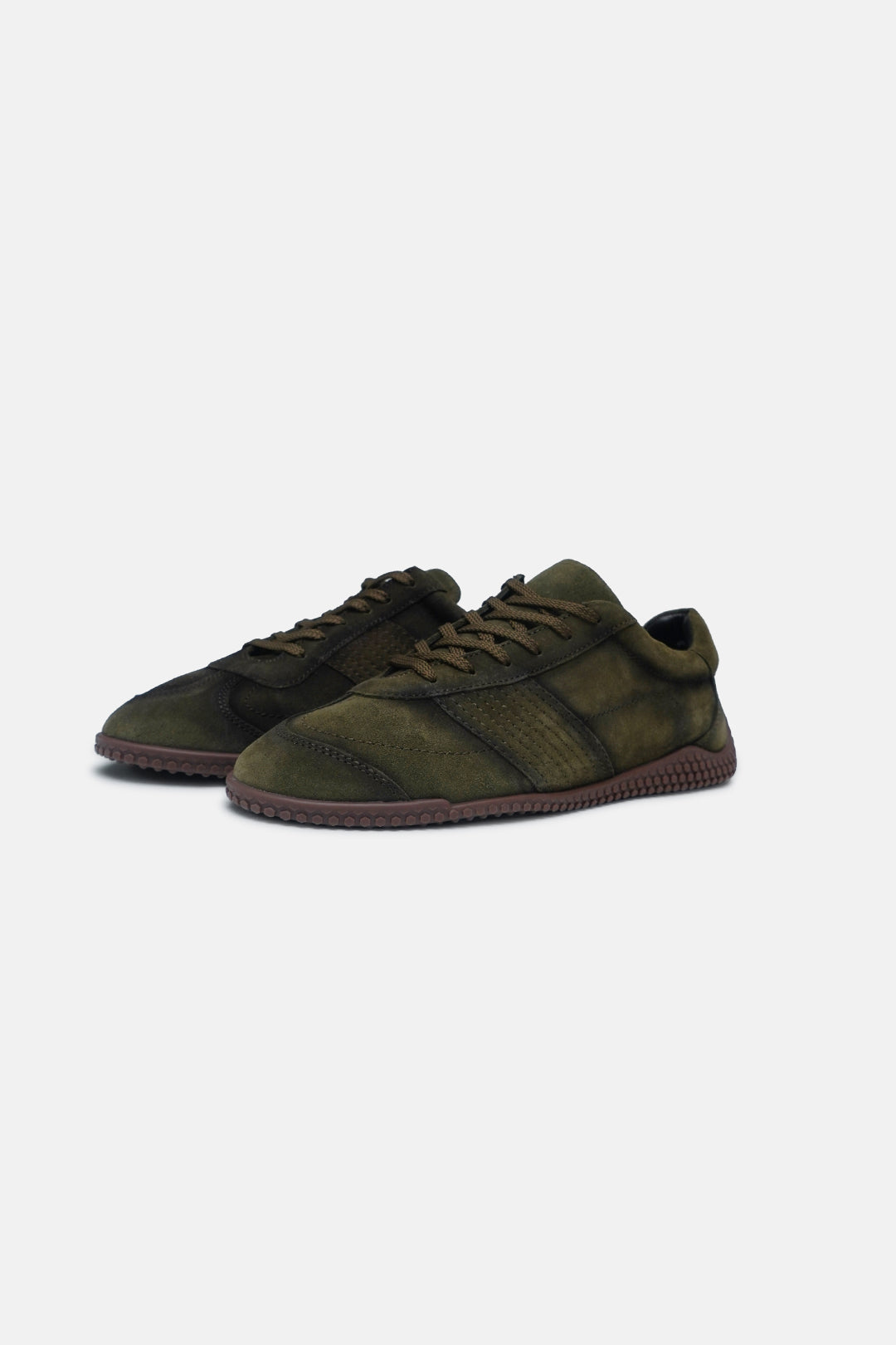 Image of Side-Eye Leather Trainers