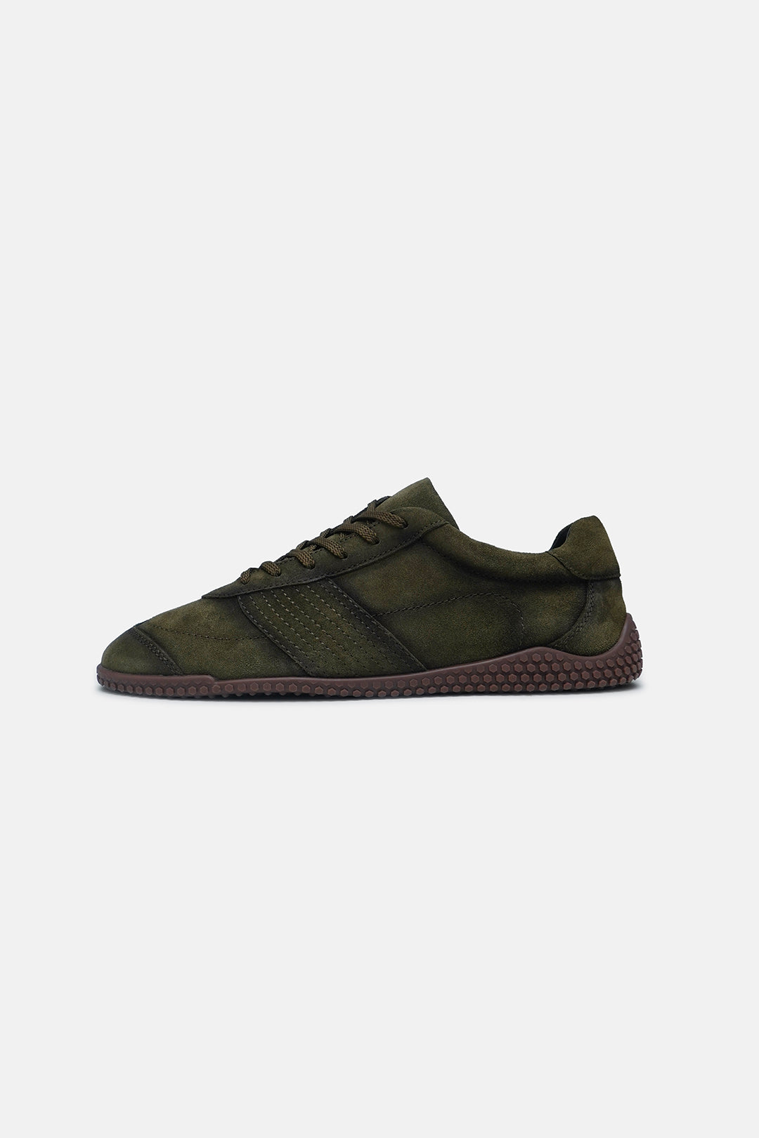 Side-Eye Leather Trainers