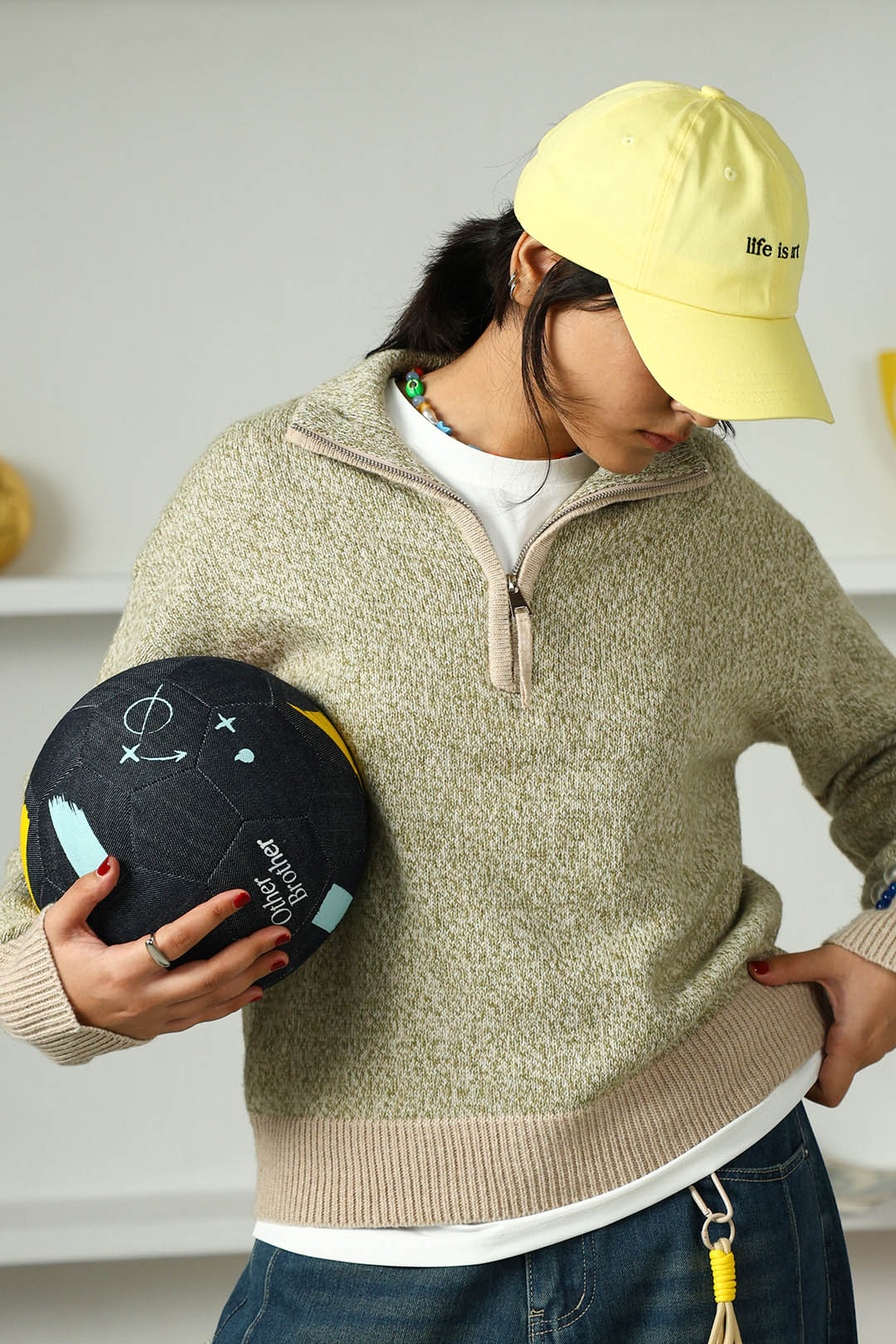 Image of Denim Play Ball