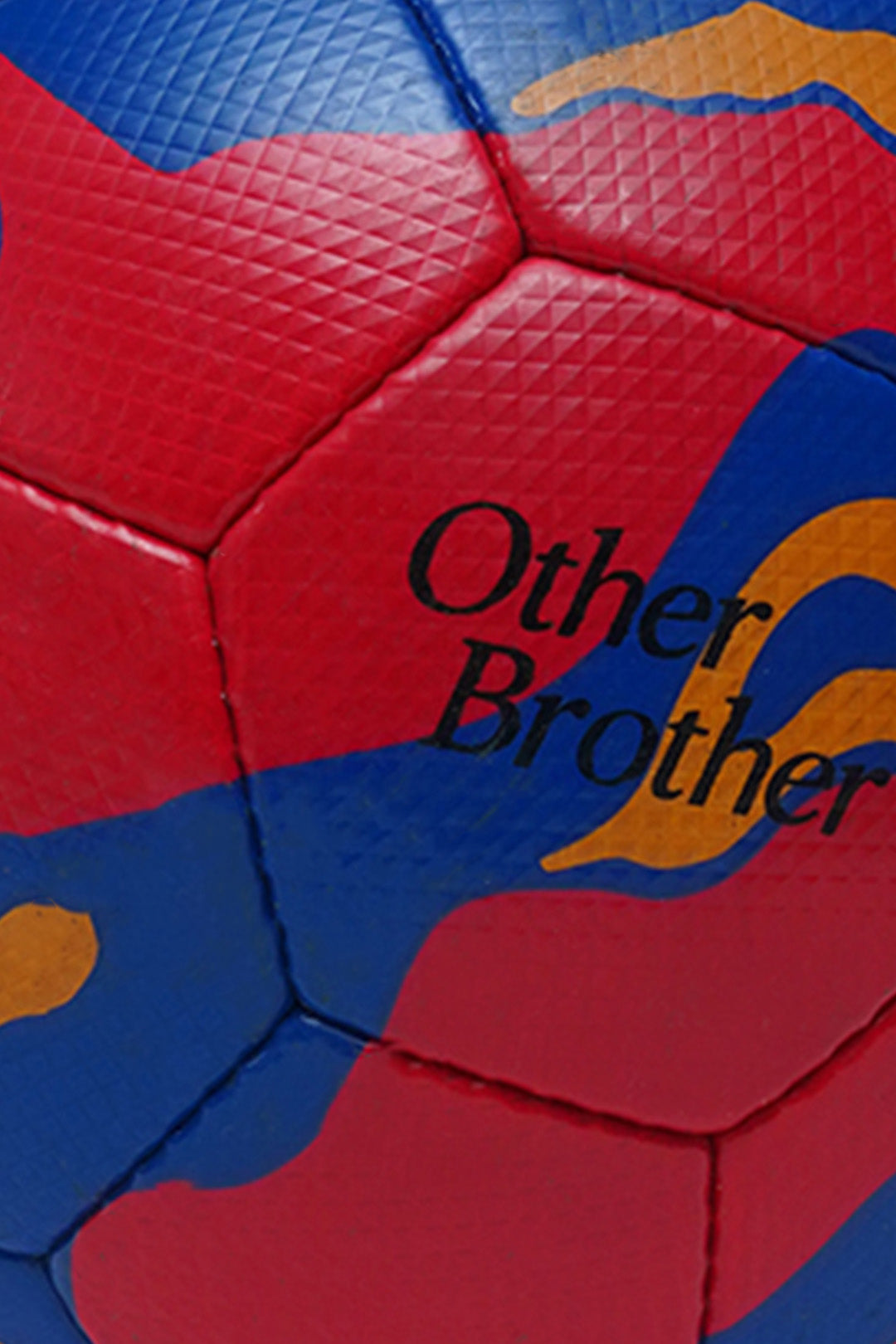 Image of Red Lava Handstitched Football
