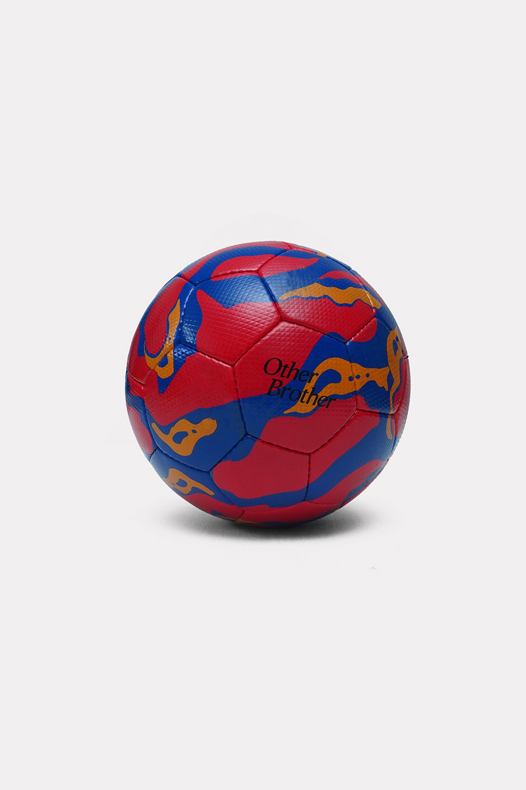 Image of Red Lava Handstitched Football
