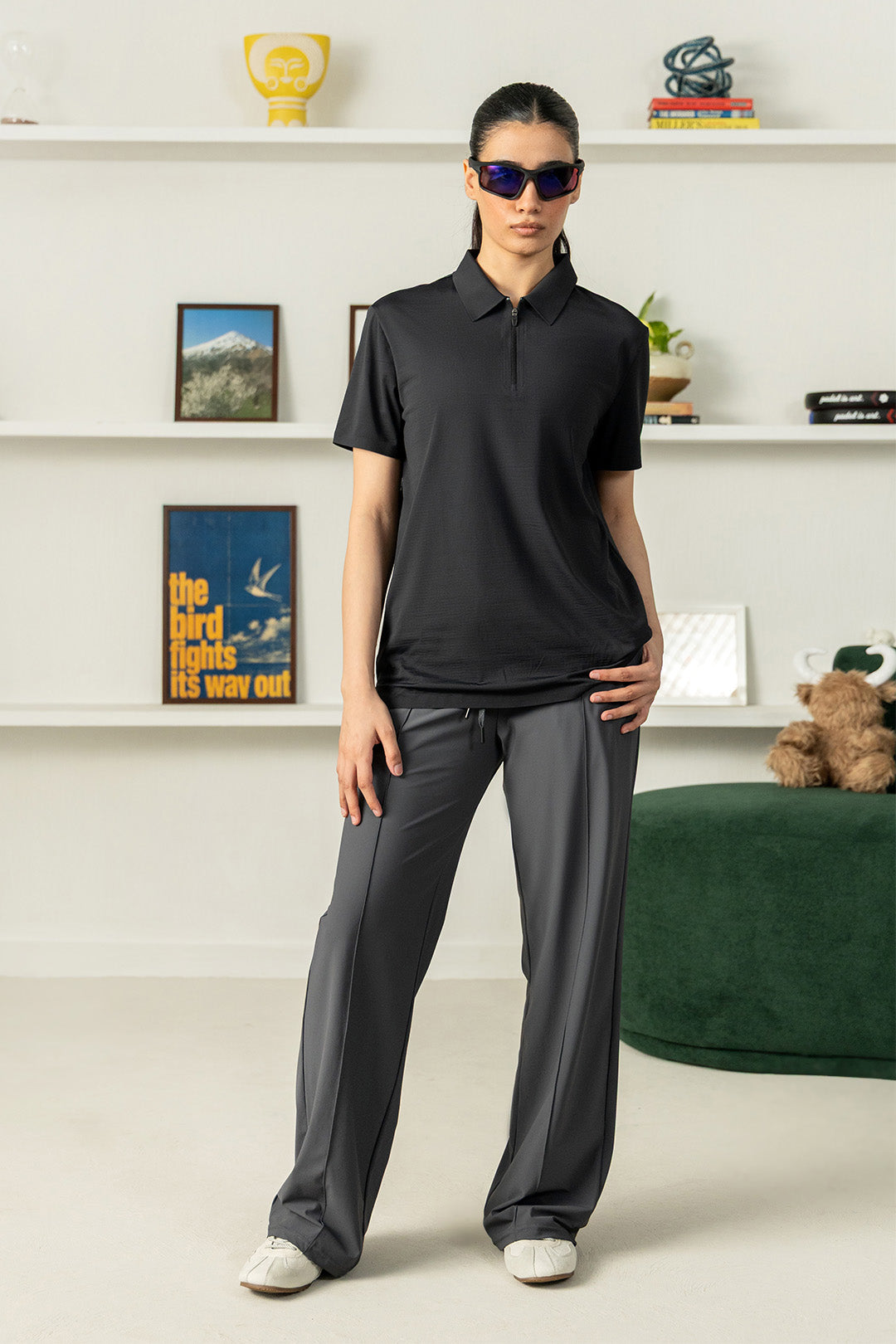 Image of Air Zipper Polo