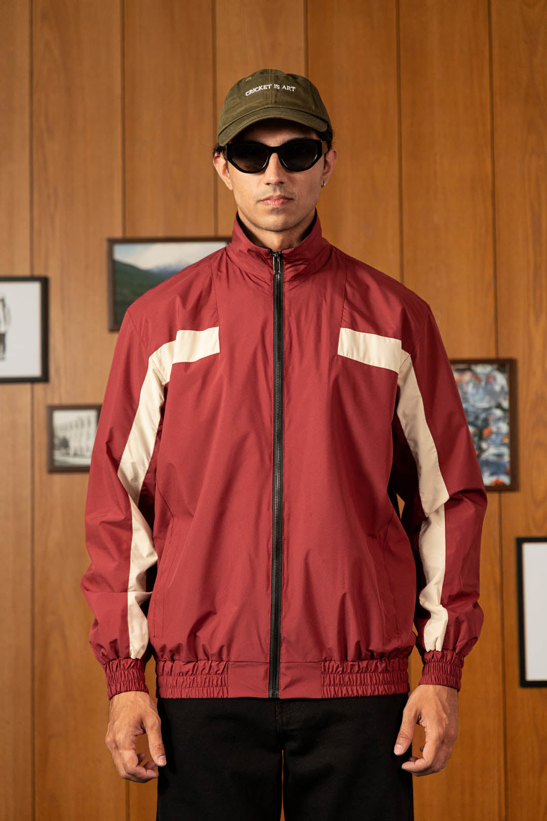 Image of Water Resistant Track Jacket