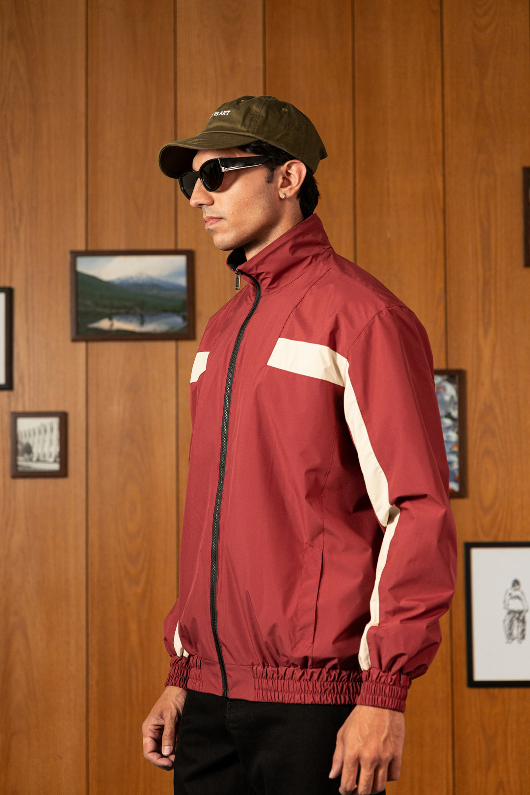 Image of Water Resistant Track Jacket