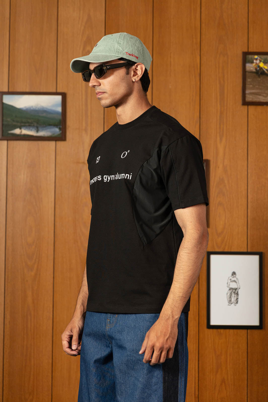 Gym Tee With Mesh