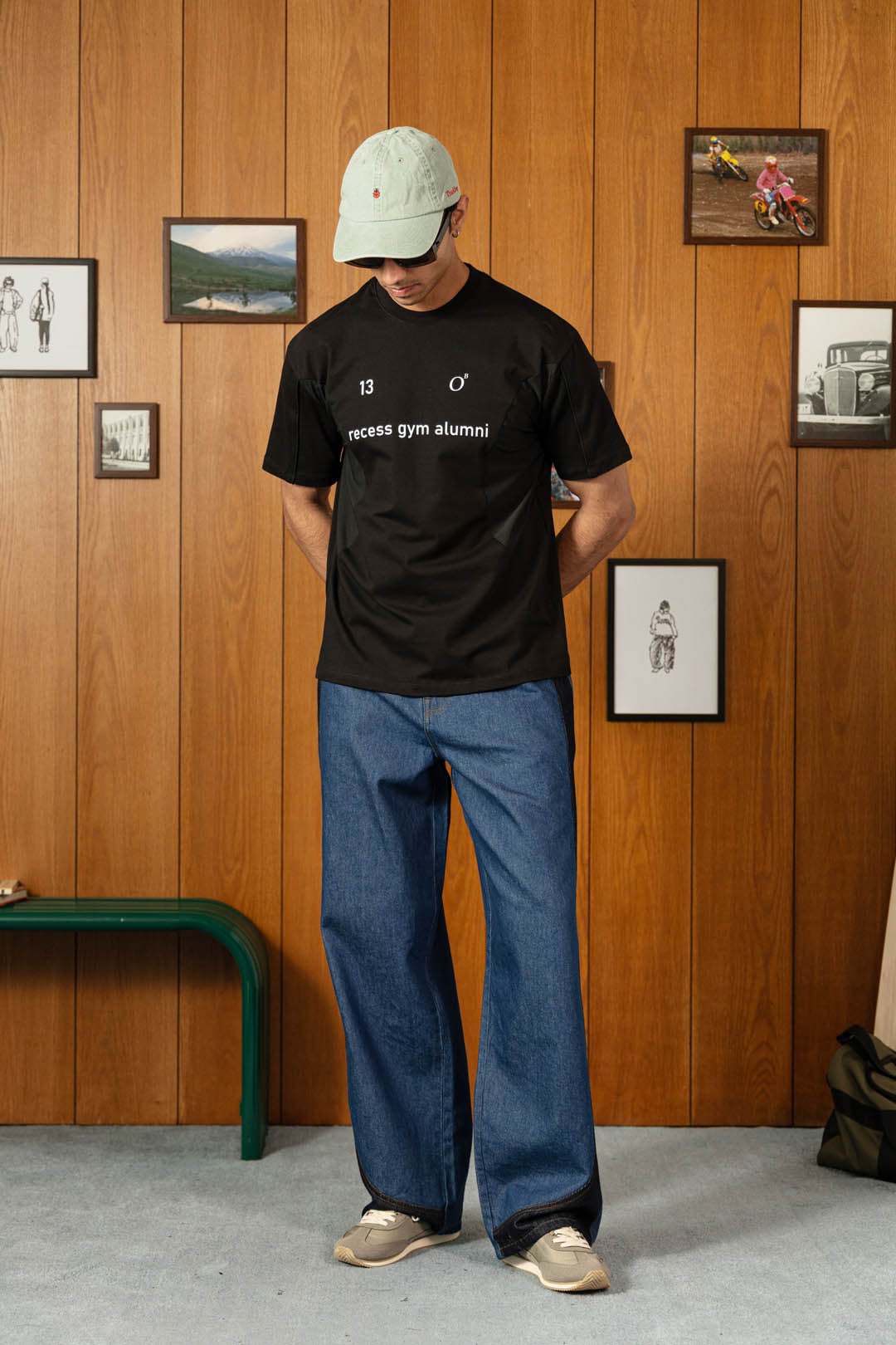 Gym Tee With Mesh