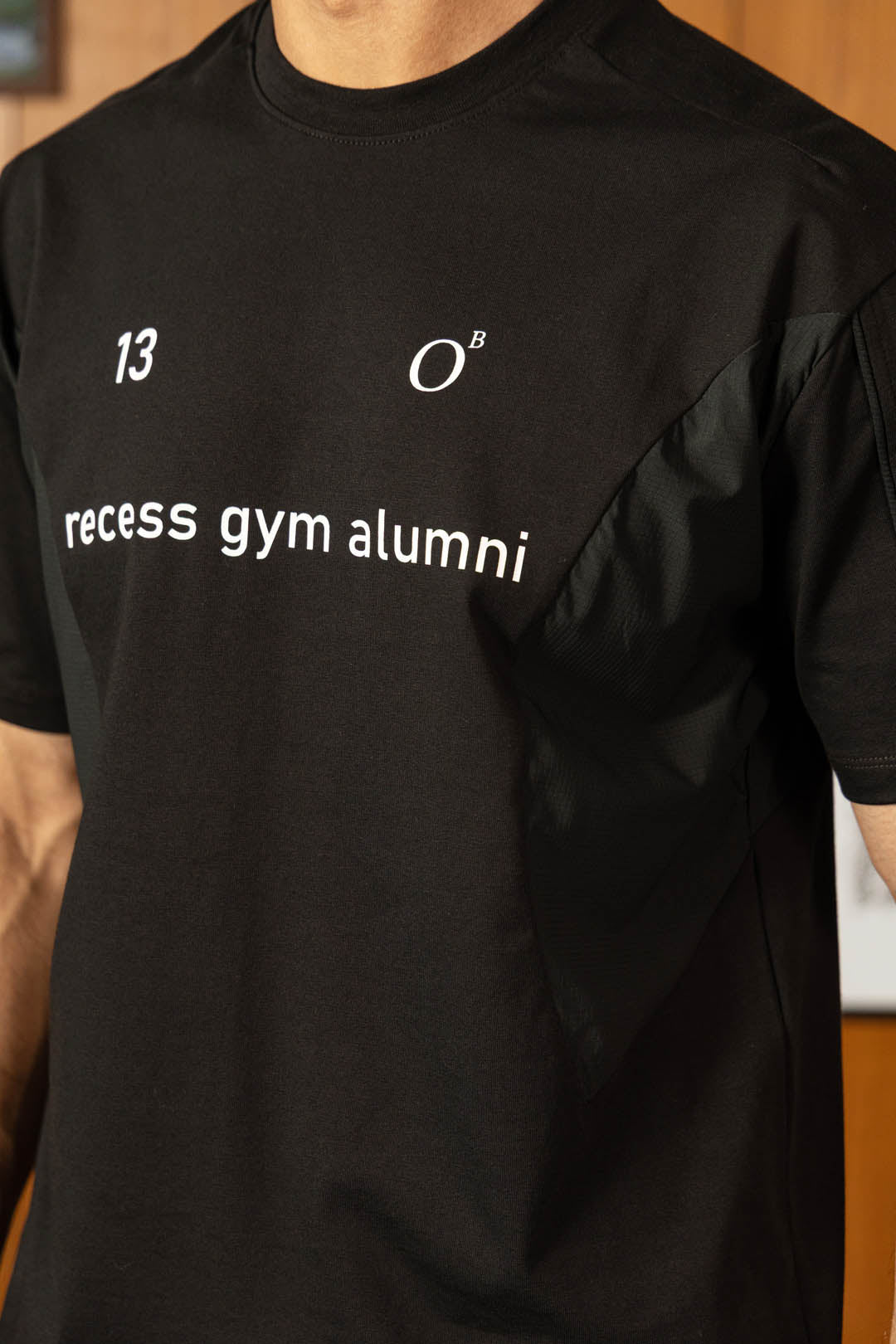 Gym Tee With Mesh