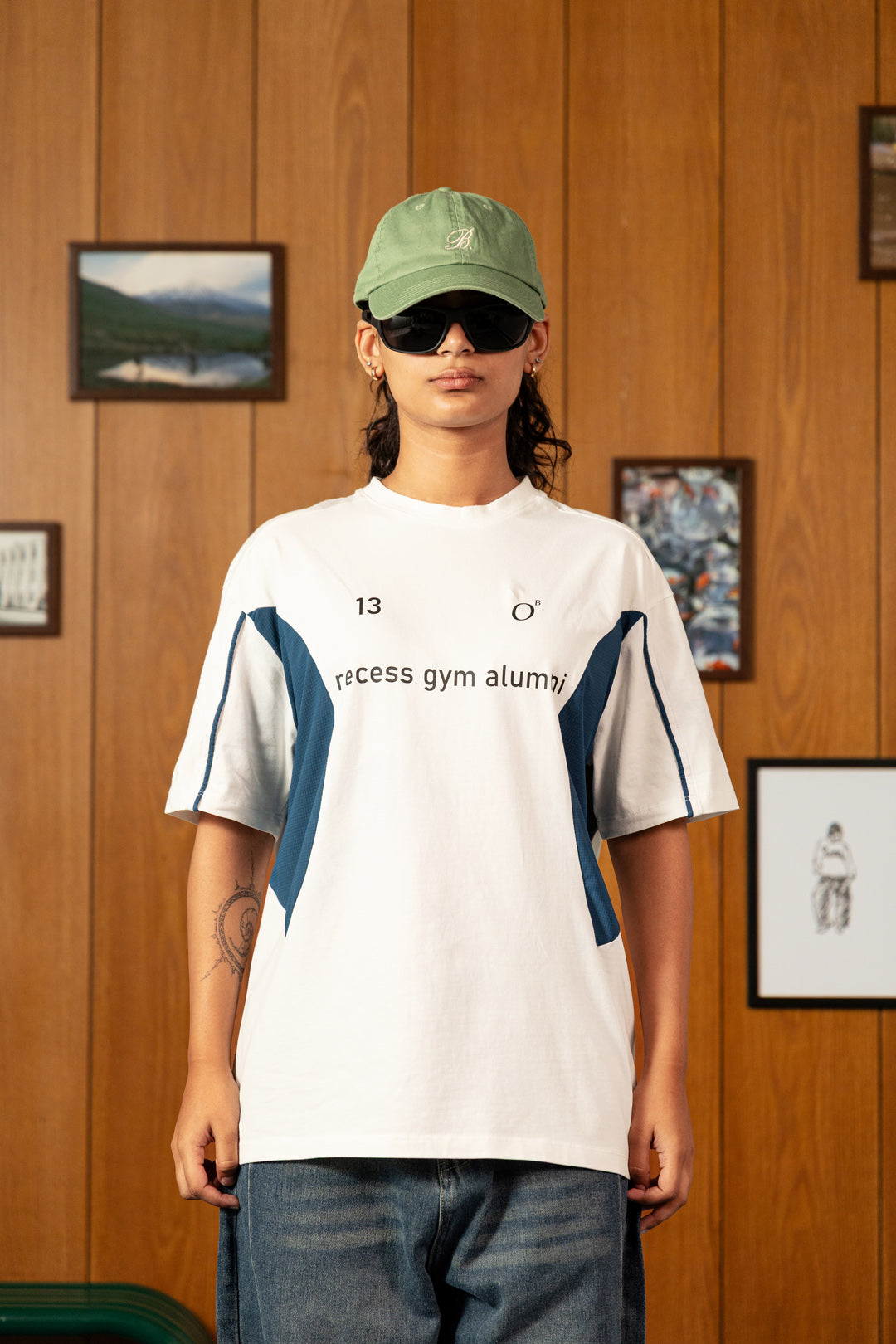 Gym Tee With Mesh