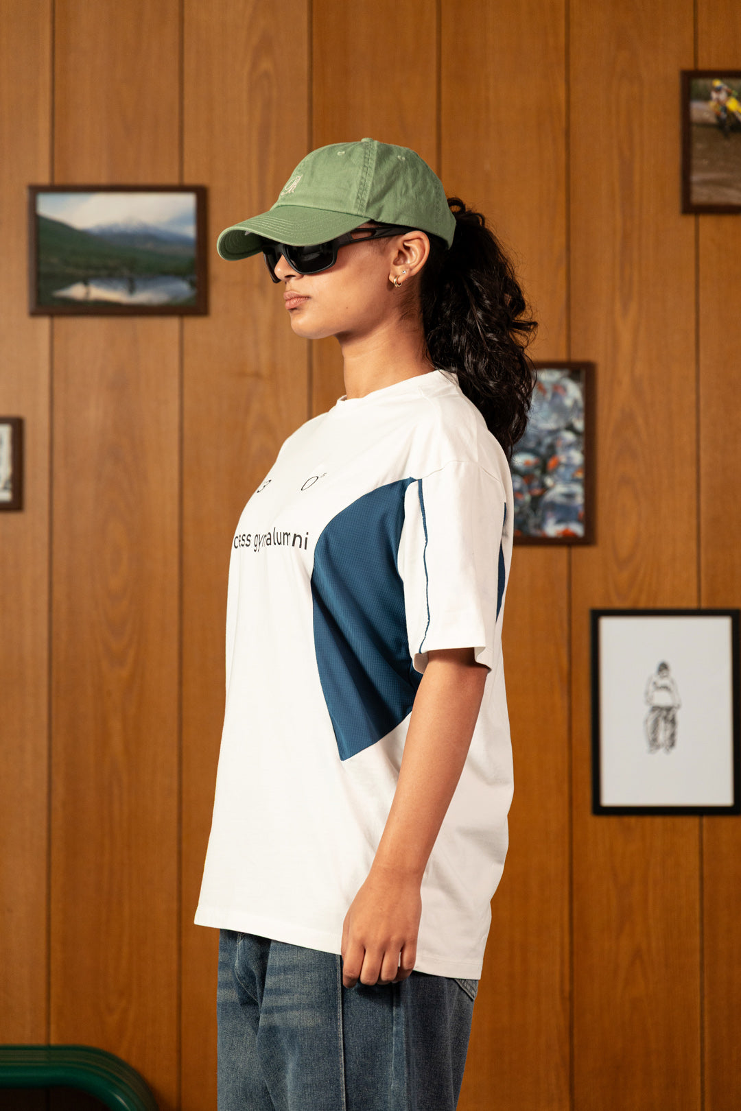 Gym Tee With Mesh