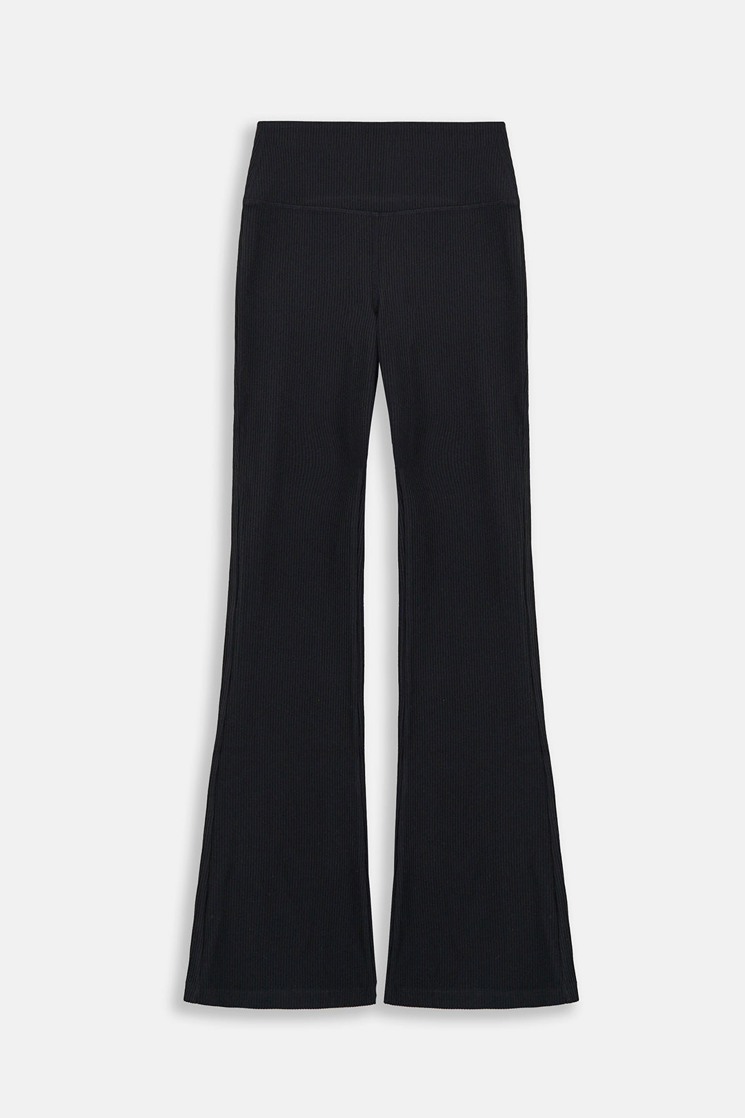 Image of Ribbed Victory Flared Pants