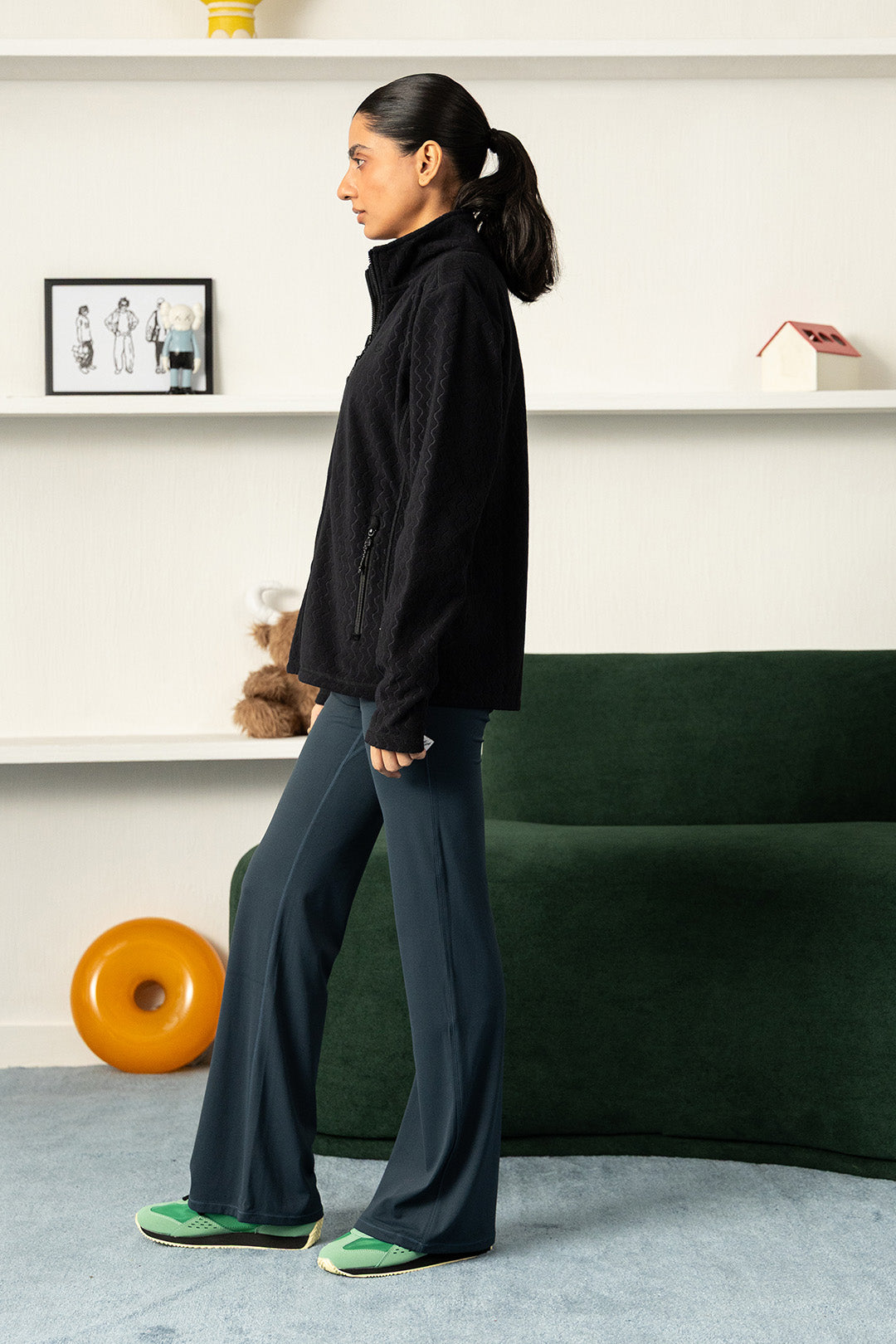 Badge Long Flare 20 Pants