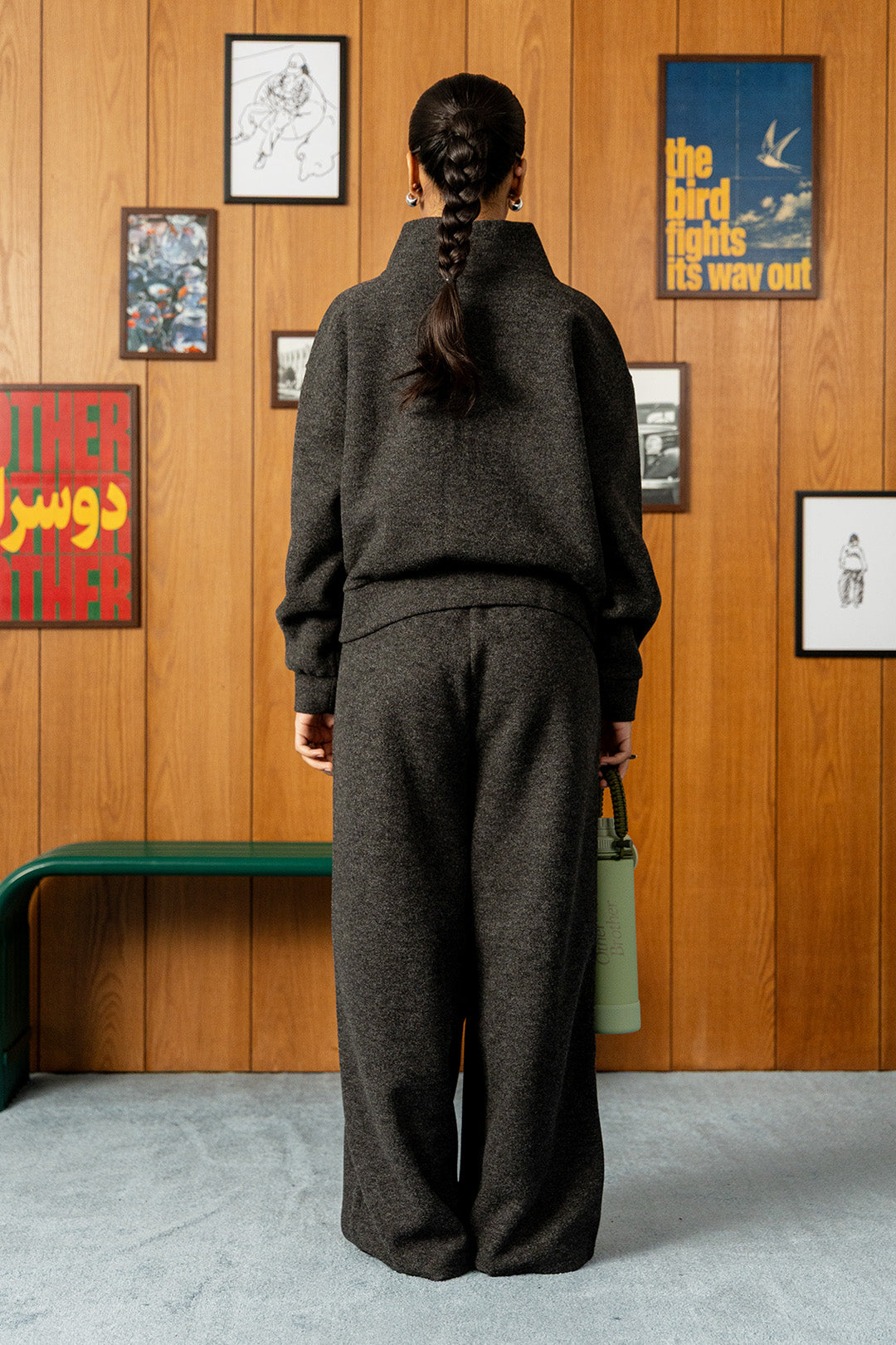 Image of Halfterm Wooly Wide Pants