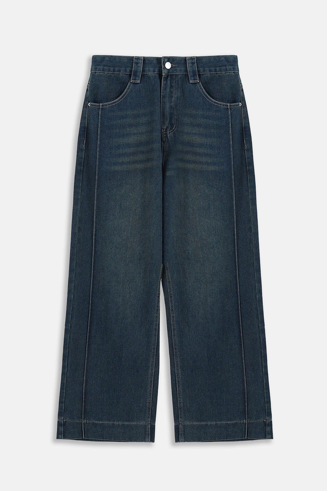 Straight & Baggy Panel Jeans