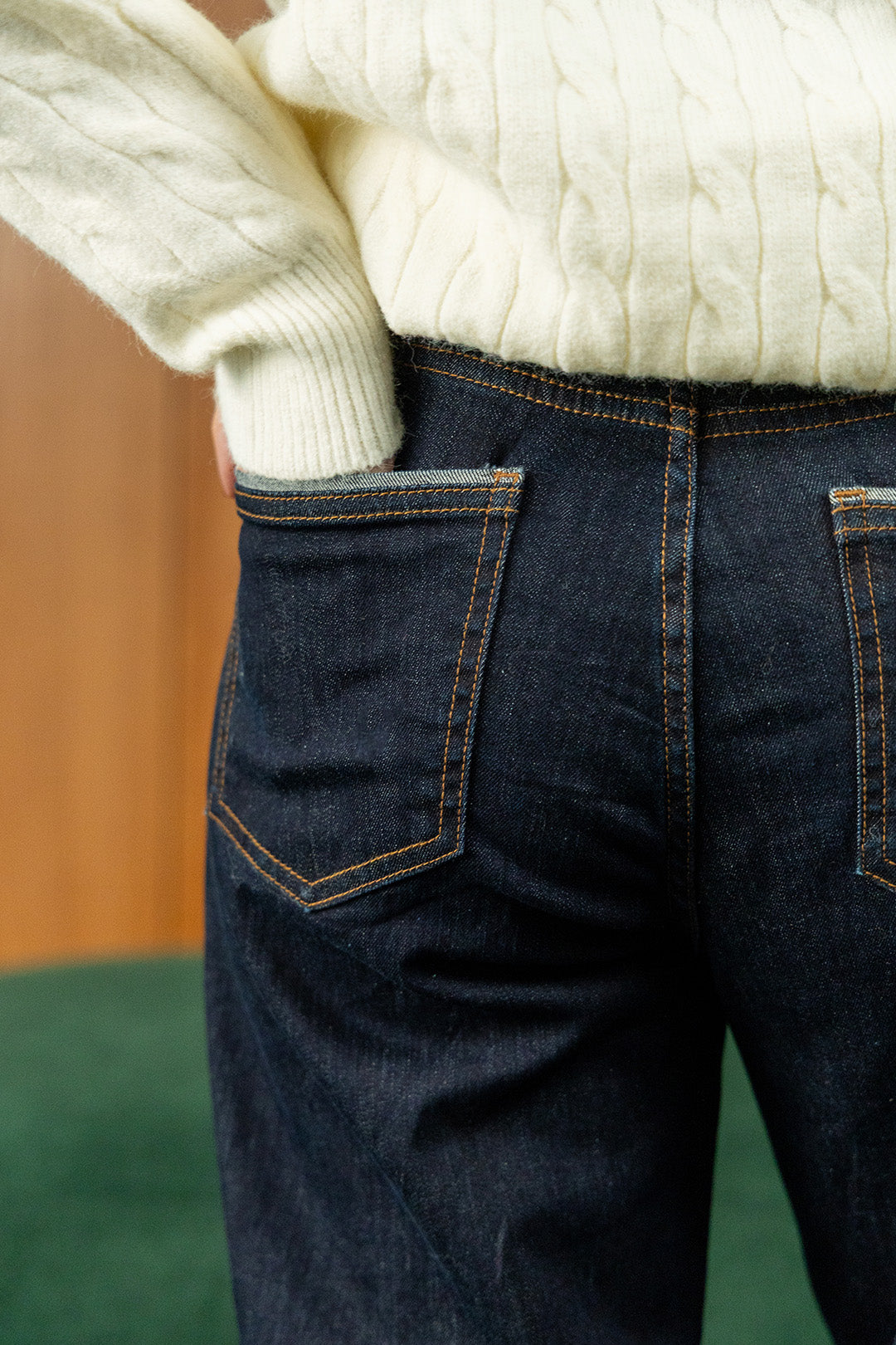 Image of Front Row Contrast Jean
