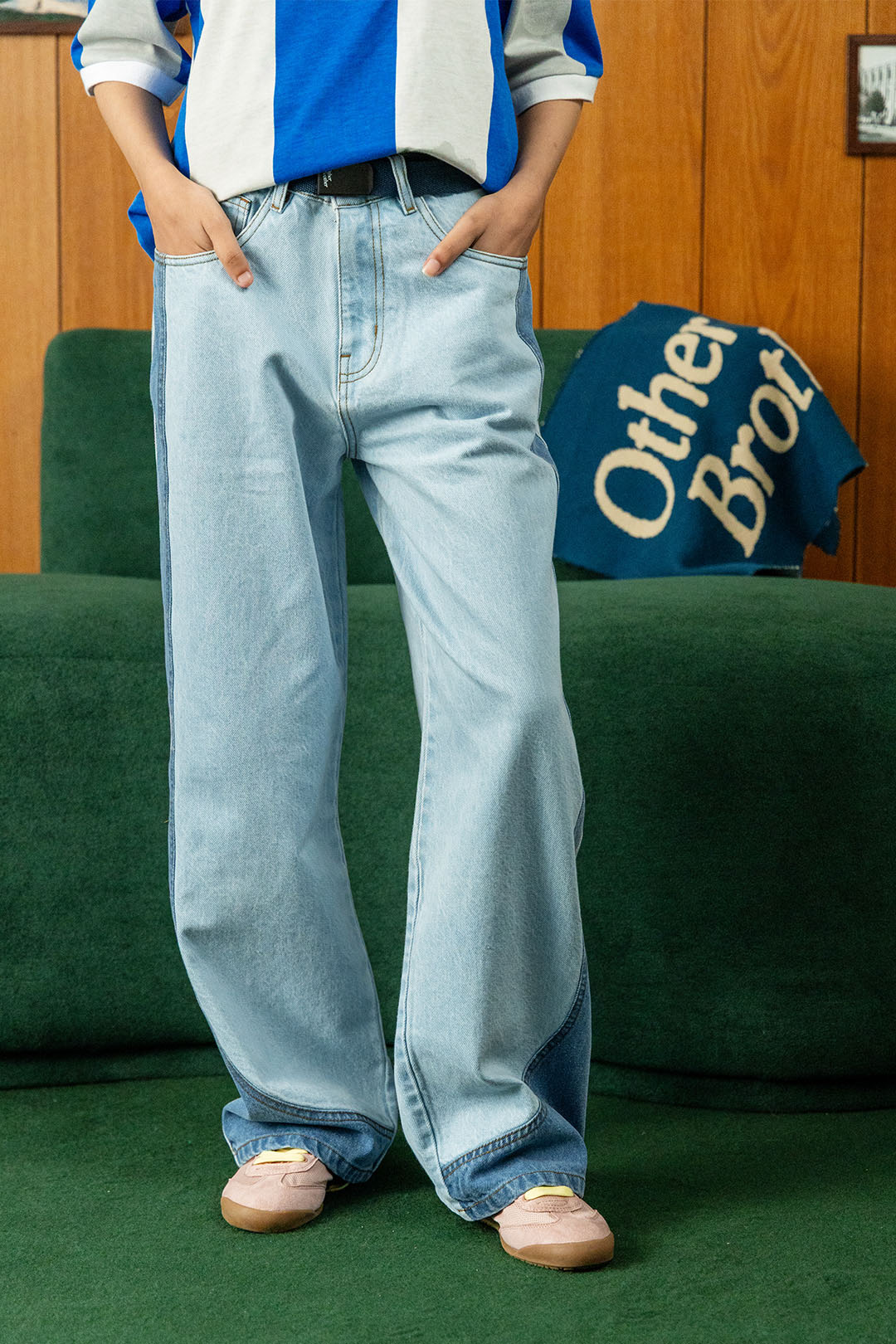 Liberty Color Block Denim