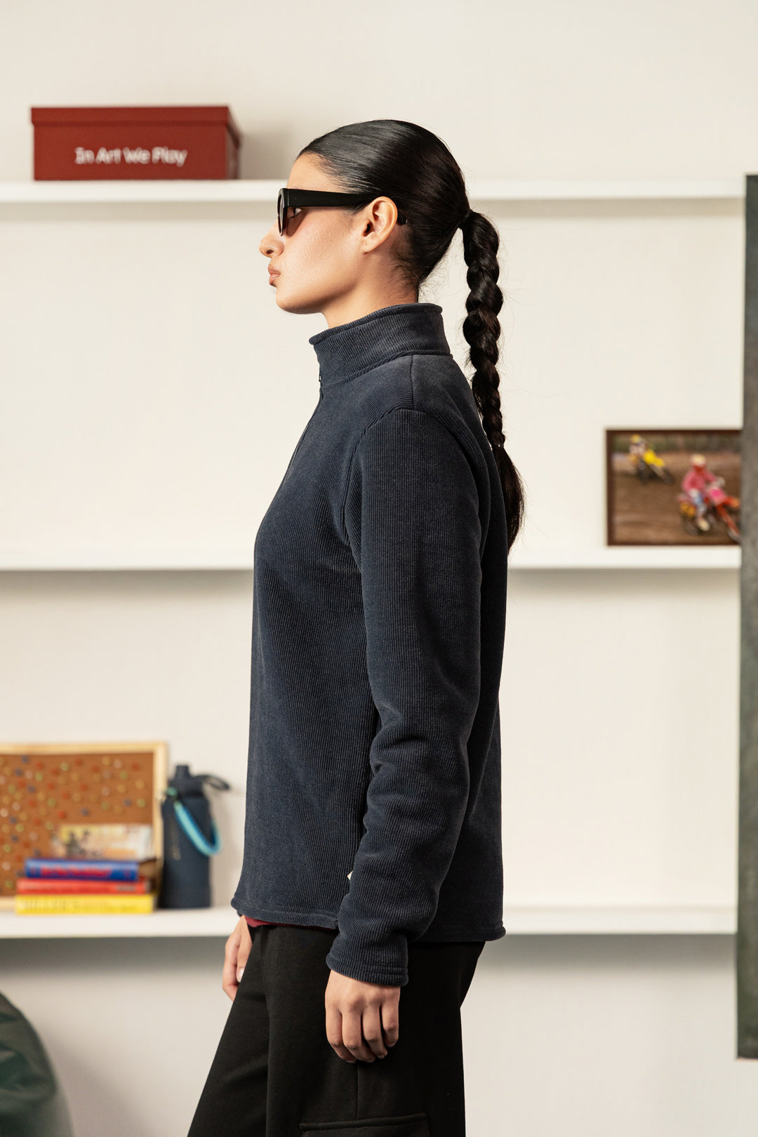 Freedom Blanket Mockneck