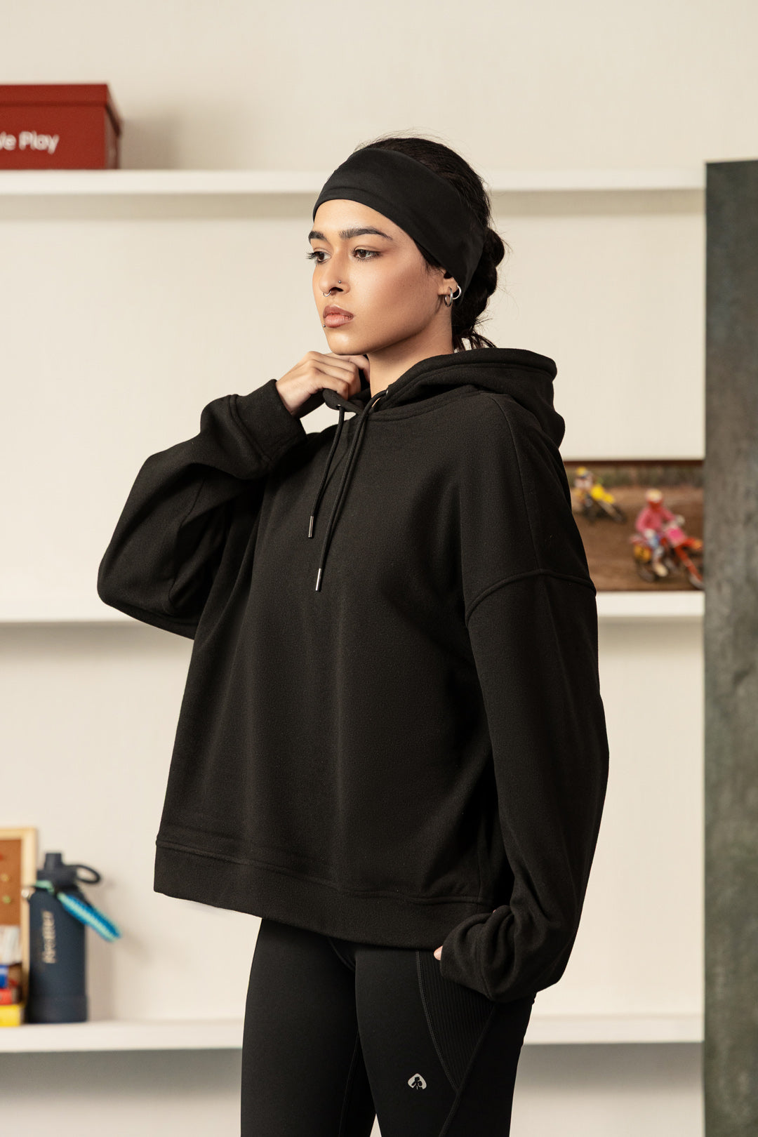 Polar Fleece Lounge Hoodie