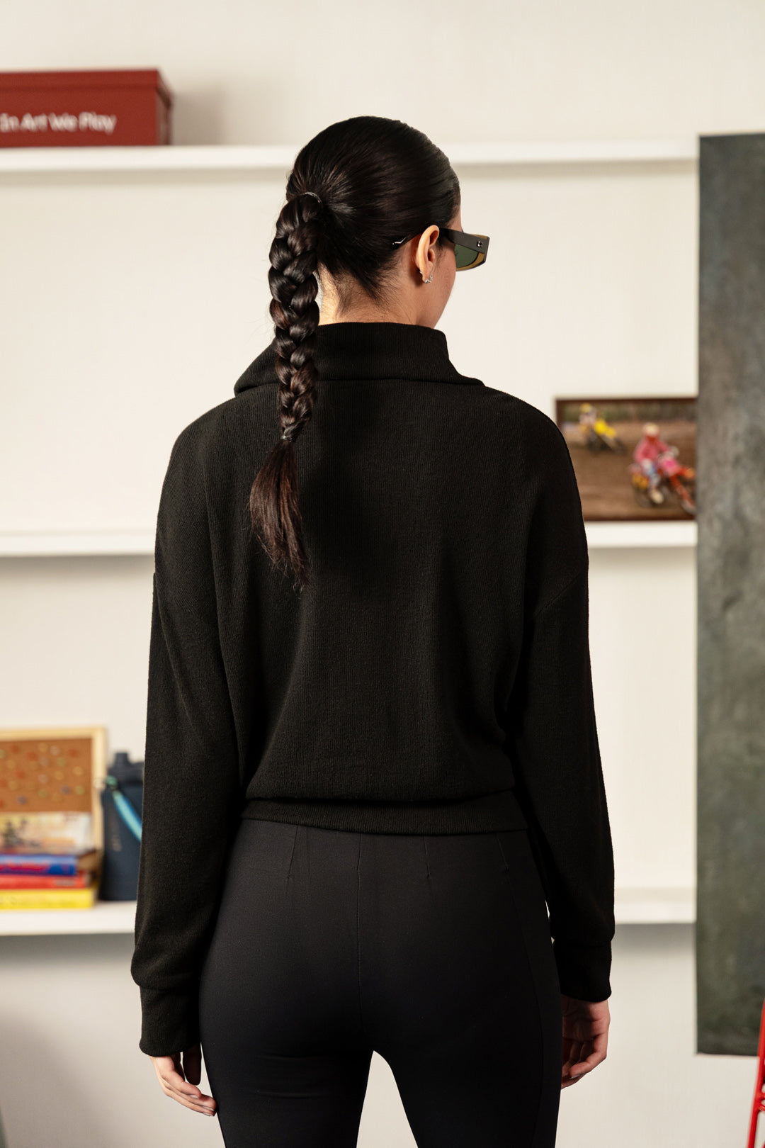 Brushed Rib Lounge Jumper