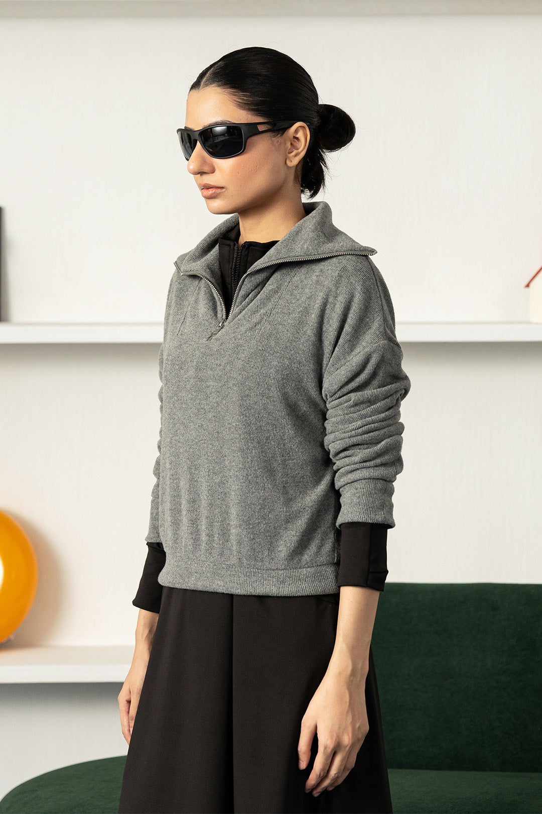 Image of Brushed Rib Lounge Jumper