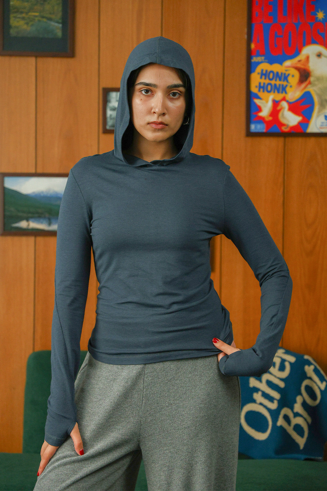 Bamboo Cotton Warm-Up Hoodie