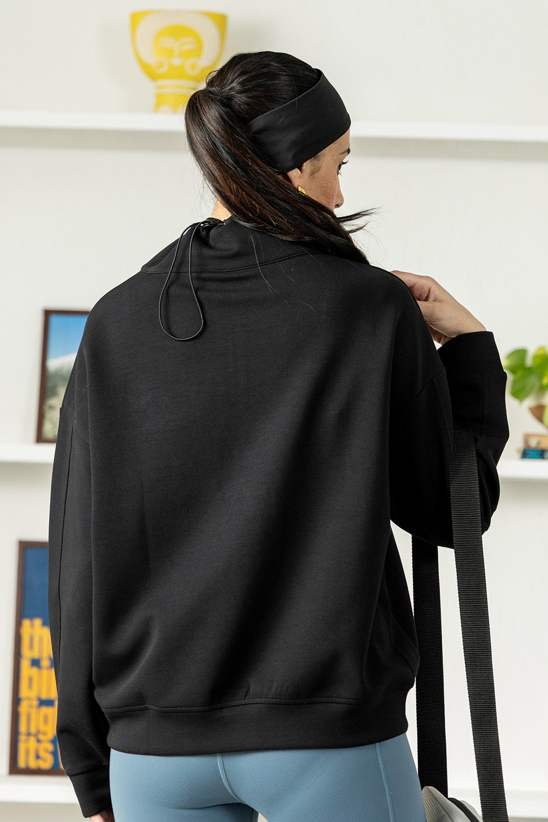 Oversized Sister Mockneck