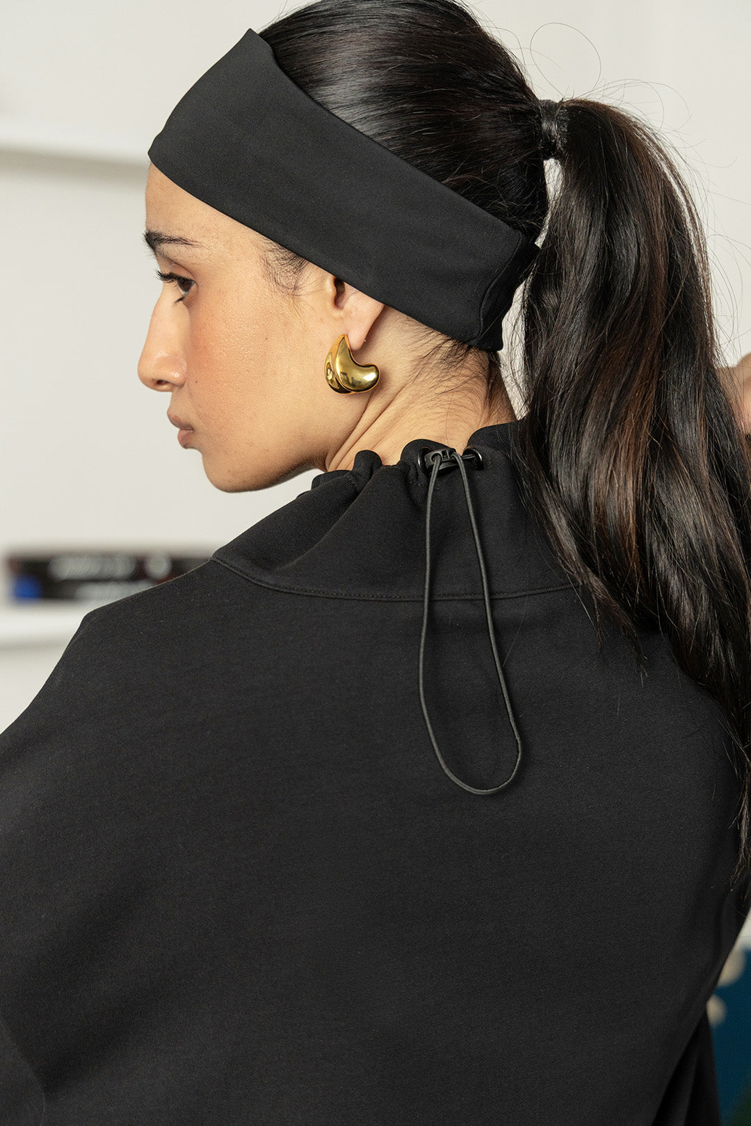 Image of Oversized Sister Mockneck