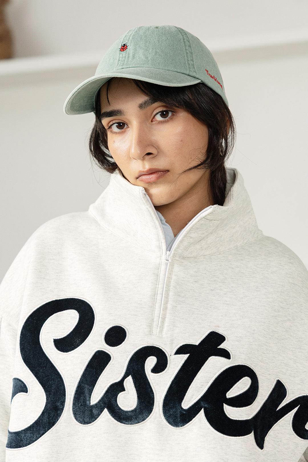 Oversized Sister Mockneck