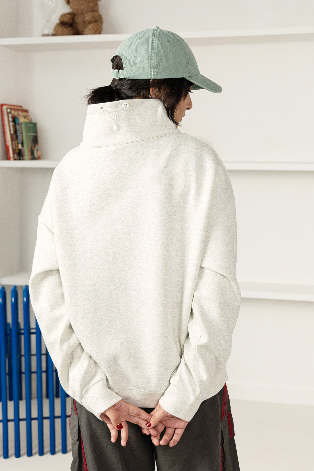 Image of Oversized Sister Mockneck