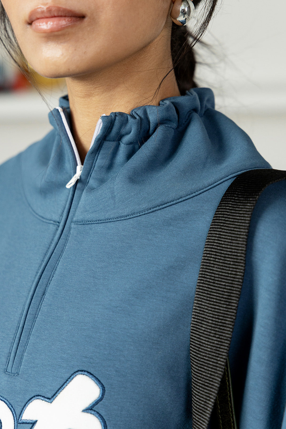 Oversized Sister Mockneck