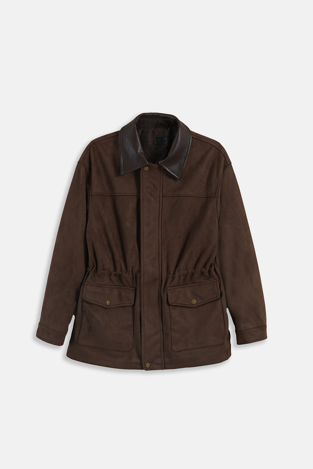 Image of Faux Suede Field Jacket