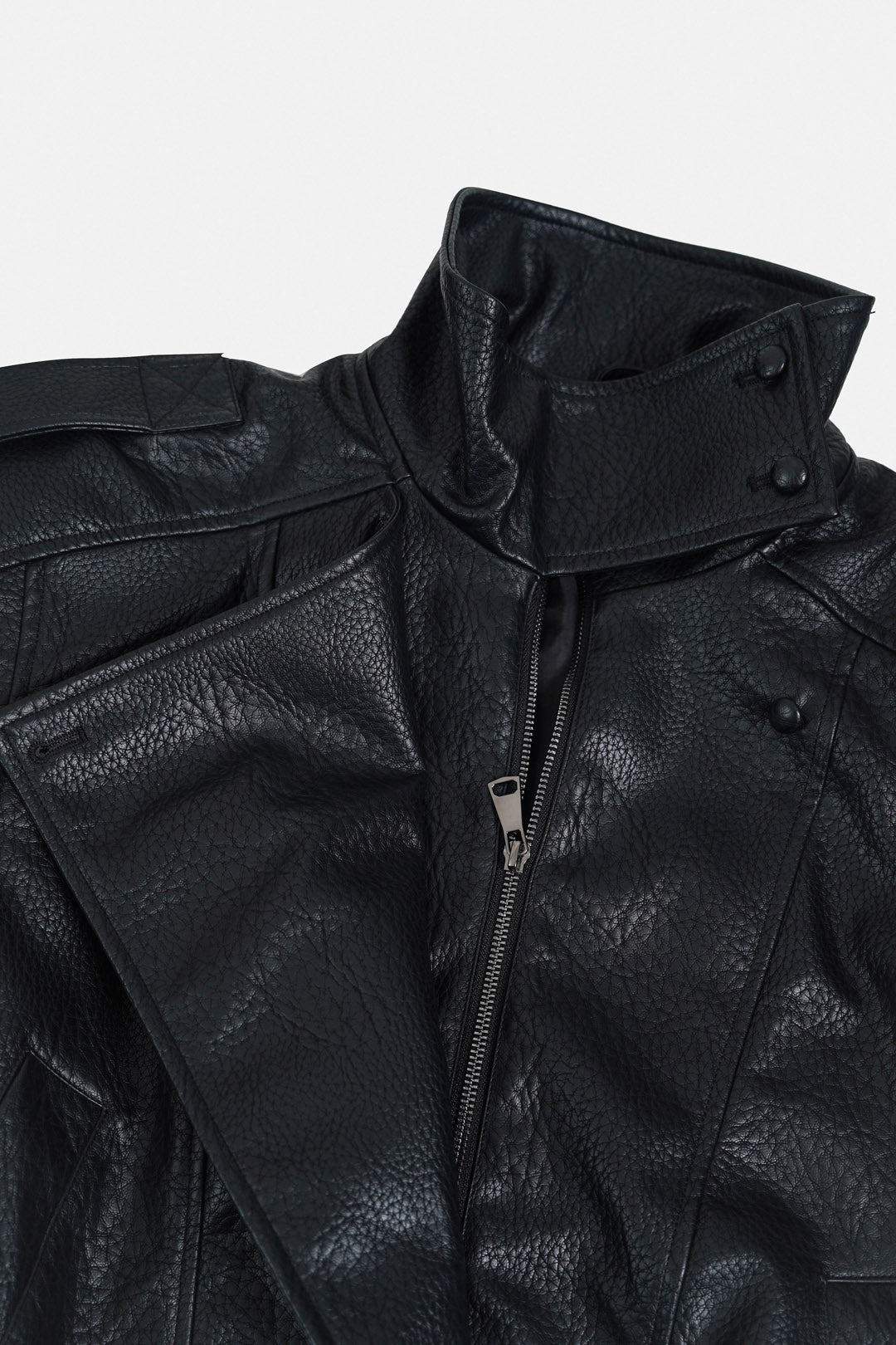 Image of Hero Faux Leather Jacket