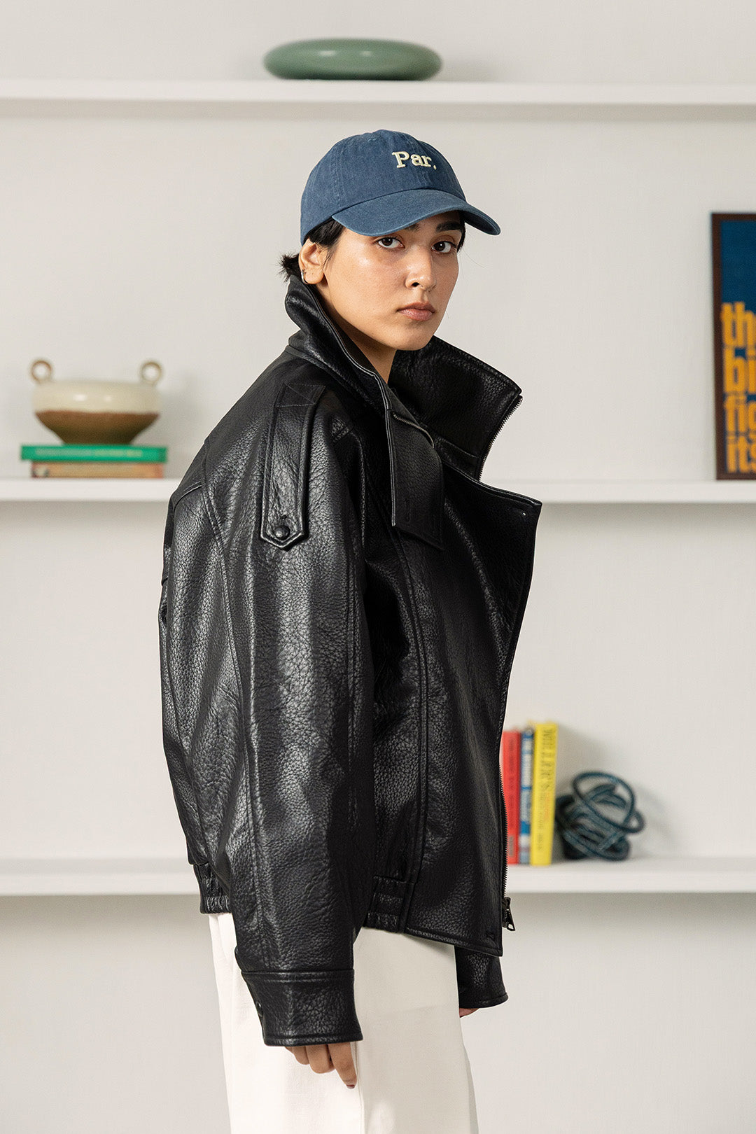 Hero Faux Leather Jacket