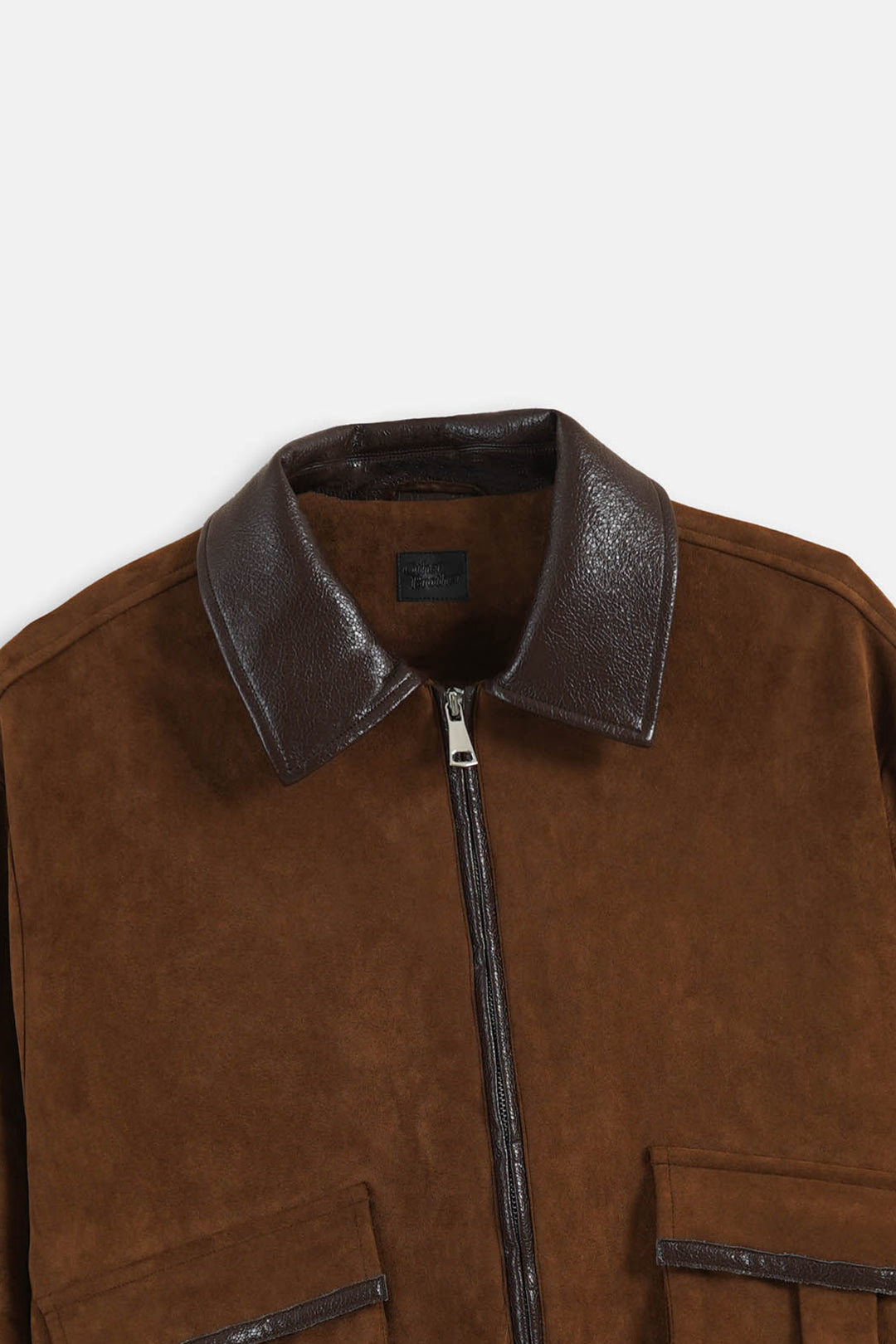 Image of Faux Suede Femme Jacket