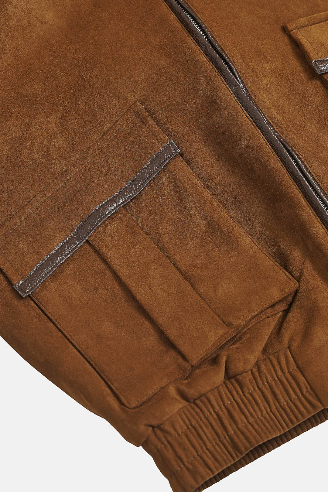 Image of Faux Suede Femme Jacket
