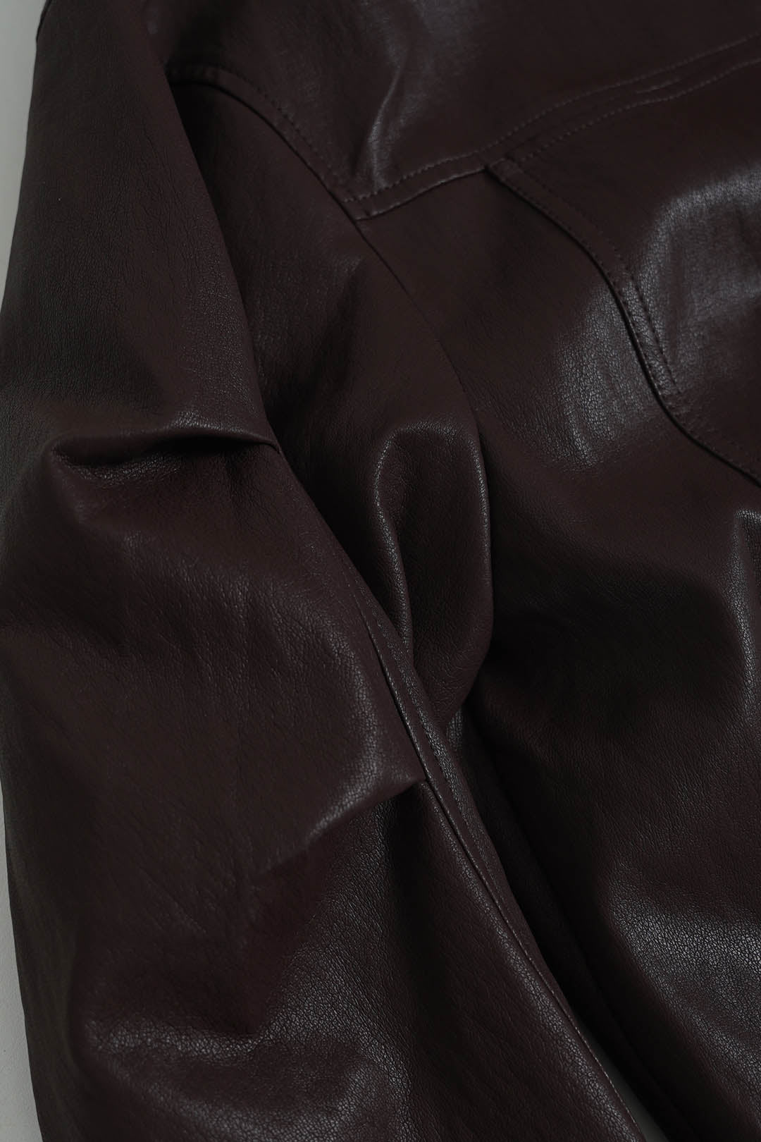 Image of Almost-Officey Faux Leather Jacket