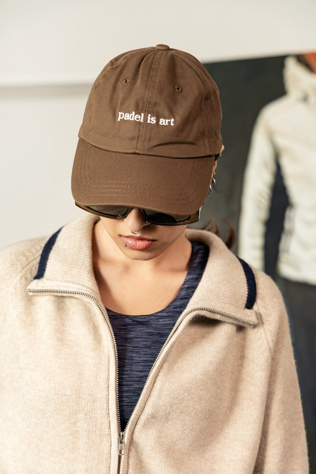 Bougie Full Zipper Sweater