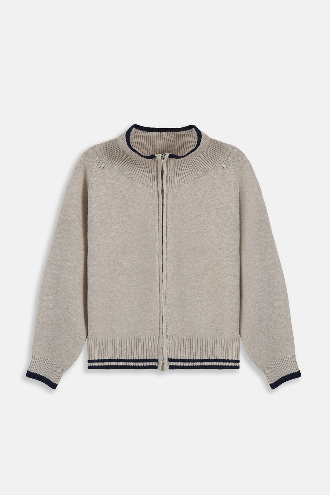 Bougie Full Zipper Sweater